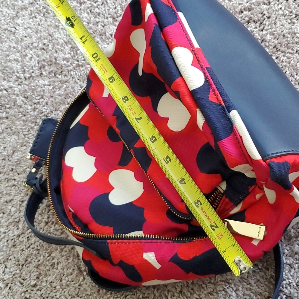 Tommy Hilfiger Heart Print Mini Backpack 🎒 - Picture 9 of 10